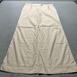 Y2k 2000s Beyond Baggy Pants Linen Sweatpants 10 34x31 Wide Relaxed Loose Gauze